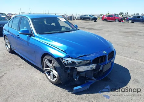 2014 BMW 328I z USA, uszkodzony, nr VIN WBA3A5C52EF605170